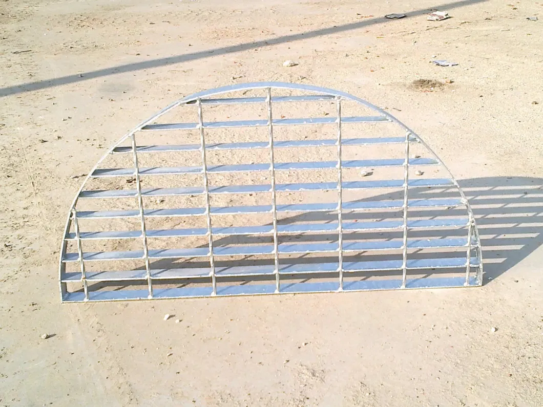 Welding Hot DIP Galvanized Iron Floor Grid Bar Grating Welded Grate Chemical Plant Steel Grating Platforms