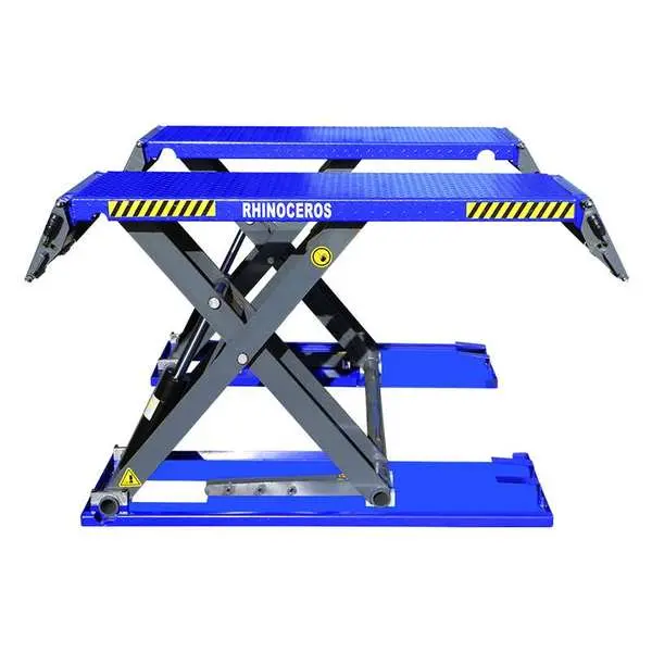 Customized Scissor Type 1.5t Car Lift Platform with 2 Ports