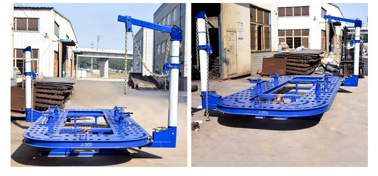 Jintuo 3.5t Auto Body Repair System Car Straightening Bench Accident Car Collision Repair Platform