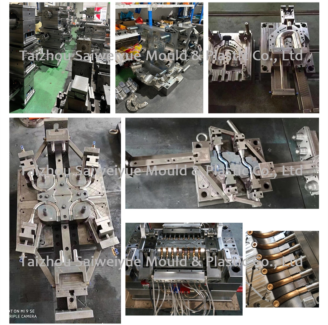 Plastic Piping Mold 4 Cavities PVC Lateral Tee Injection Mould