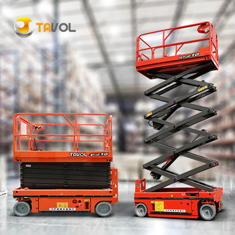 6m 8m 10m 12m 14m Self Propelled Scissor Lift Platform for Aerial Work