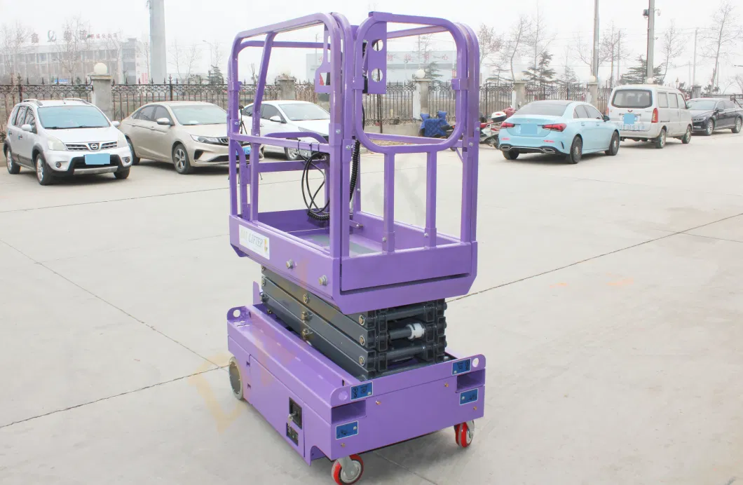 Best Selling 240kg 3m 4m Hydraulic Power Self-Propelled Elevated Work Scissor Platforms