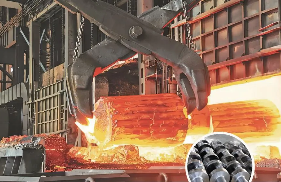 Forging Stepped Shaft / C45 Forged Steel Roller Shaft Bar