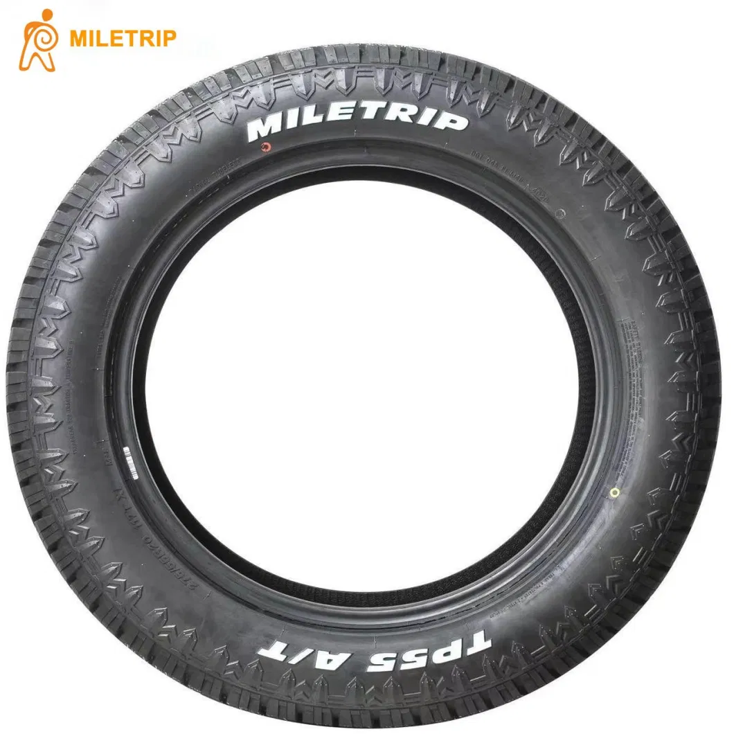 White Side Wall off road 4x4 suv AT RT tyre wheels high quality all terrain thailand tires ship from Laemchabang port 285/55R20