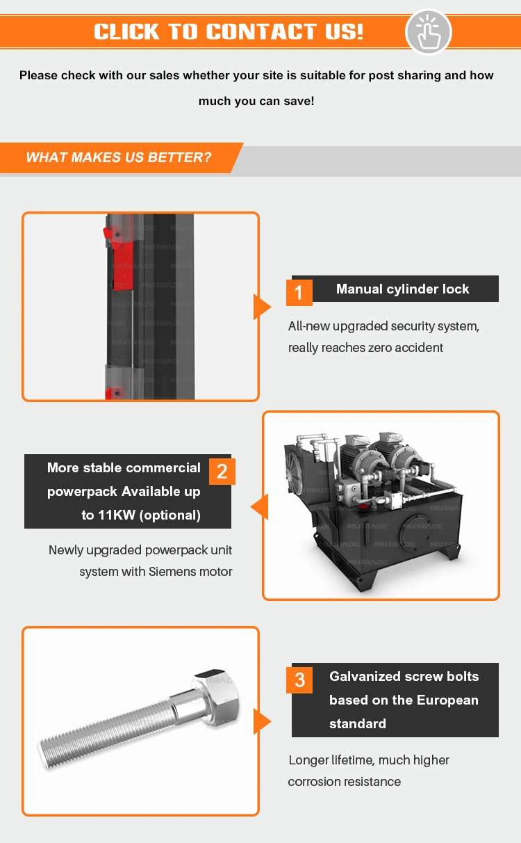 Hydraulic Driven Vertical Stacker Compact Car Parking Platform