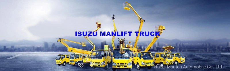 Isuzu 4X4 off Road High Altitude Working Truck All Drive 16m/17m/18m/20m Manlift Truck Mounted Aerial Work Platform