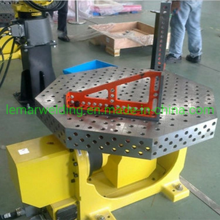 Carburizing and Antirust Octagonal 3D Robot Welding Fixture Table Jig Platform