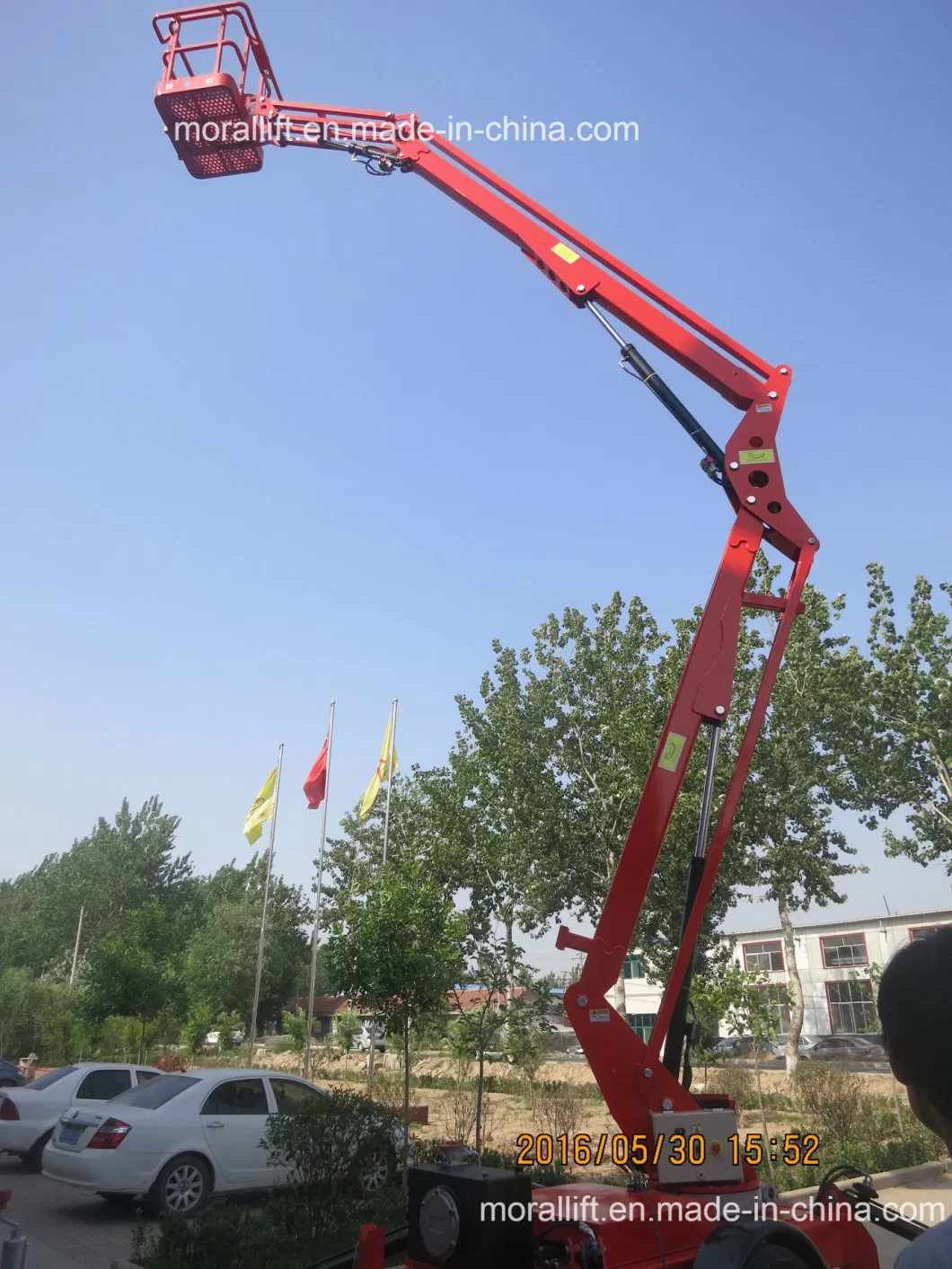 10-16m Hydraulic Aerial Work Platform with CE Certification