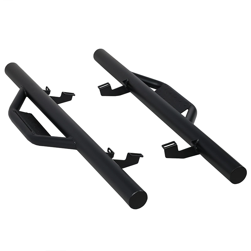 Heavy Duty Offroad Car Parts Steel Running Boards Replacement Black Side Steps for Jeep 2016-2018