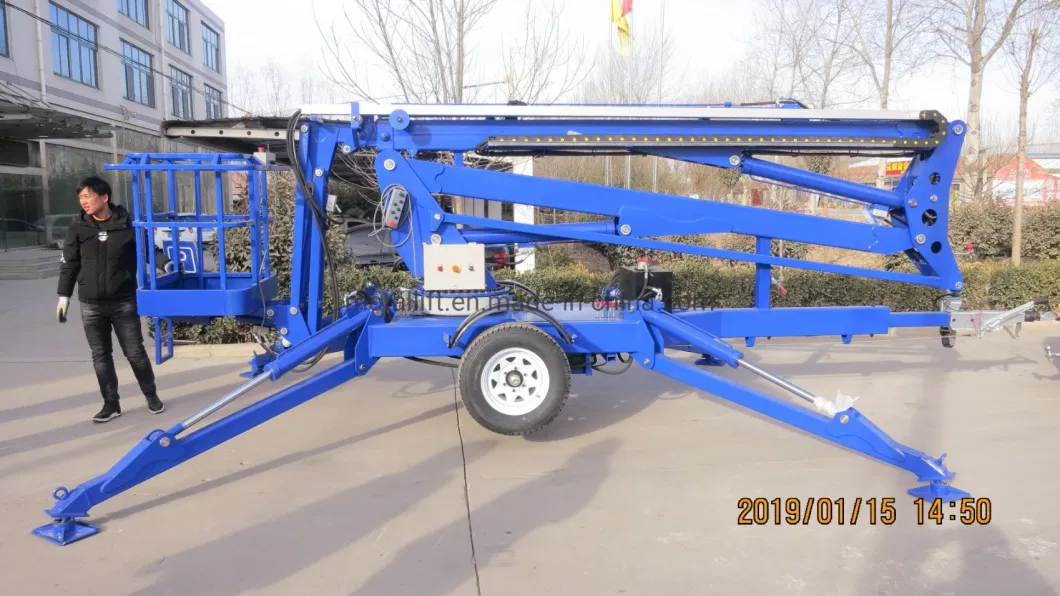 10-16m Hydraulic Aerial Work Platform with CE Certification