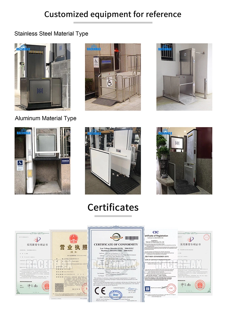 Barrier-Free Lifting Platform Disable Lifting