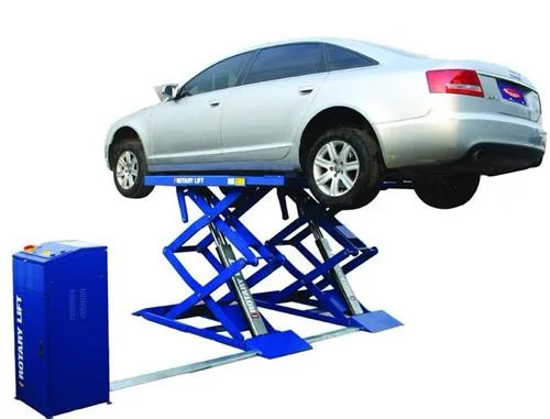 Customized Scissor Type 1.5t Car Lift Platform with 2 Ports