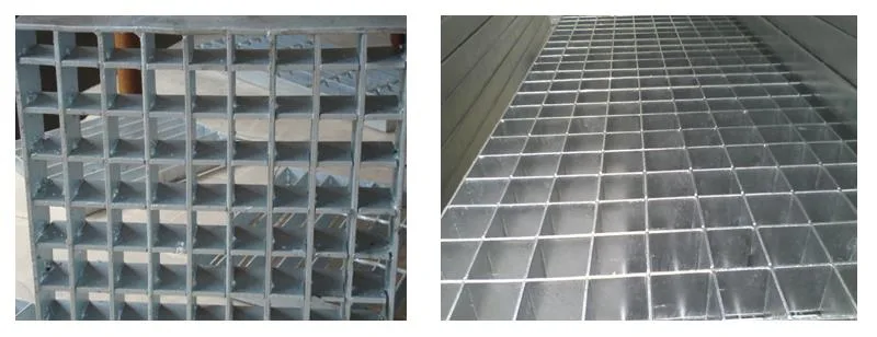 19-W-4 Galvanized Steel Light-Duty Bar Grating Platform Used Serrated Shape with 1&quot; Depth Bearing Bar