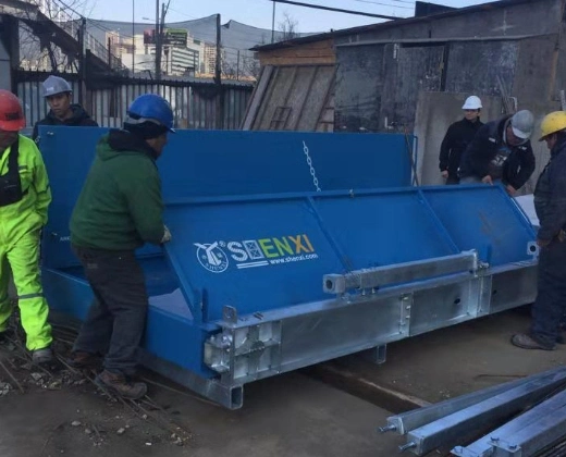 Retractable Crane Loading Platform 2500kg Capacity