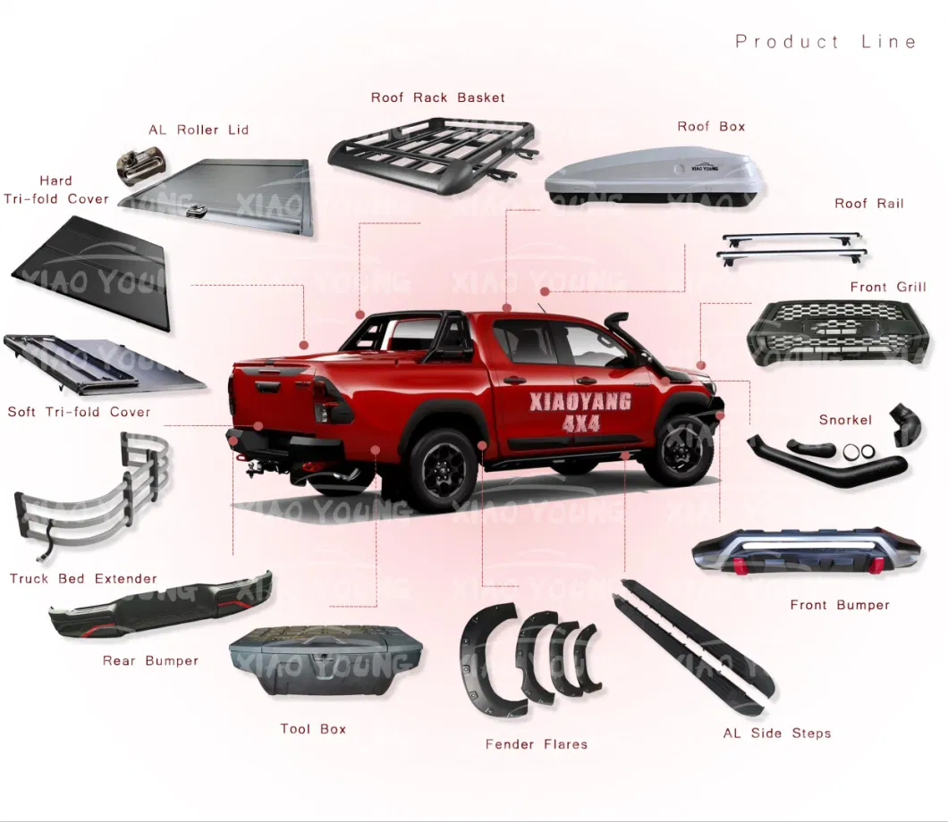 Pickup 4X4 Auto Accessories Aluminum Side Steps Running Board for Volkswagen Amarok