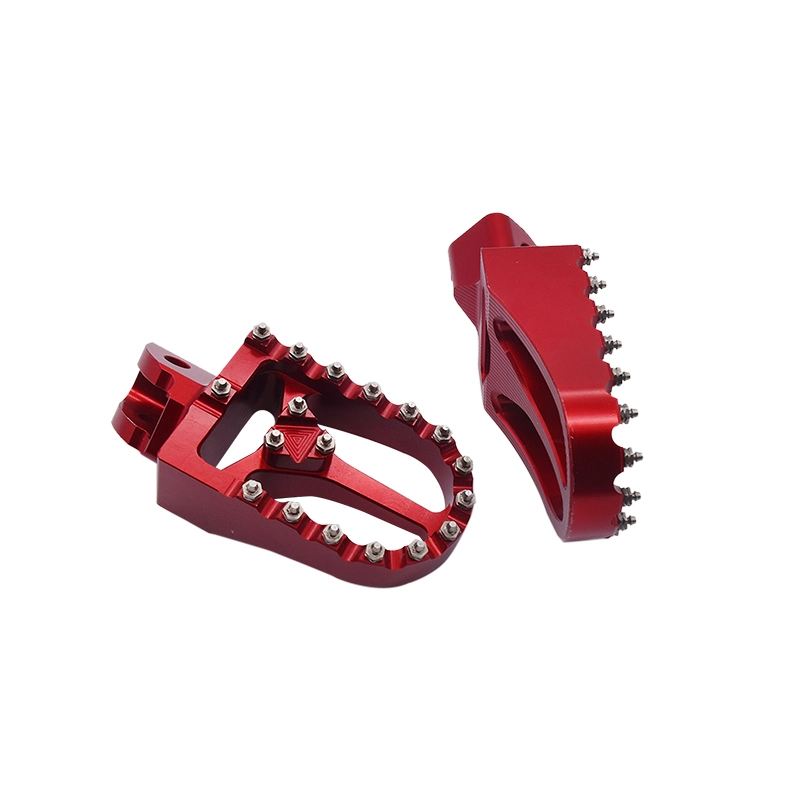 Universal CNC Aluminum Motorcycle Parts Accessories Foot Pegs Dirt Bike Modification Pit Bike Motorcycle Footrest Pedal Footpeg