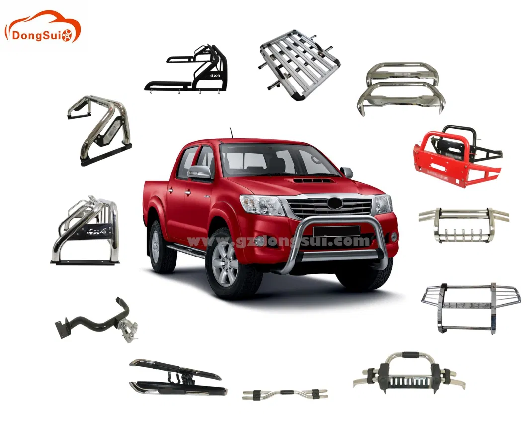 Hot Sale High Quality Wholesale Universal 304 Stainless Steel Roll Bar for Toyota Hilux Tacoma Ford Ranger F150 Nissan Navara
