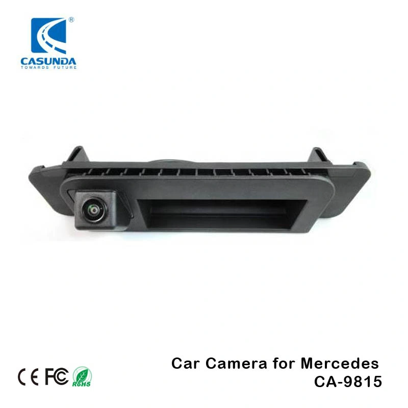 Car Trunk Handle Rear View Camera for Mercedes Benz C Class W205 C180 C200 C280 C300 C350 C63 Amg Cla 2014 2015~2019 2020 Vehicle Camera