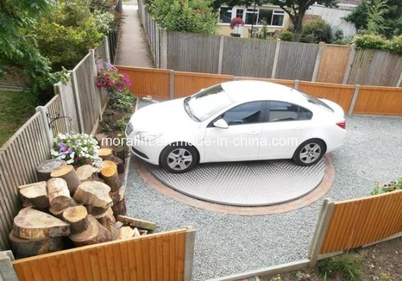 Space Saving Easy Turn Driveway Rotating Car Platform