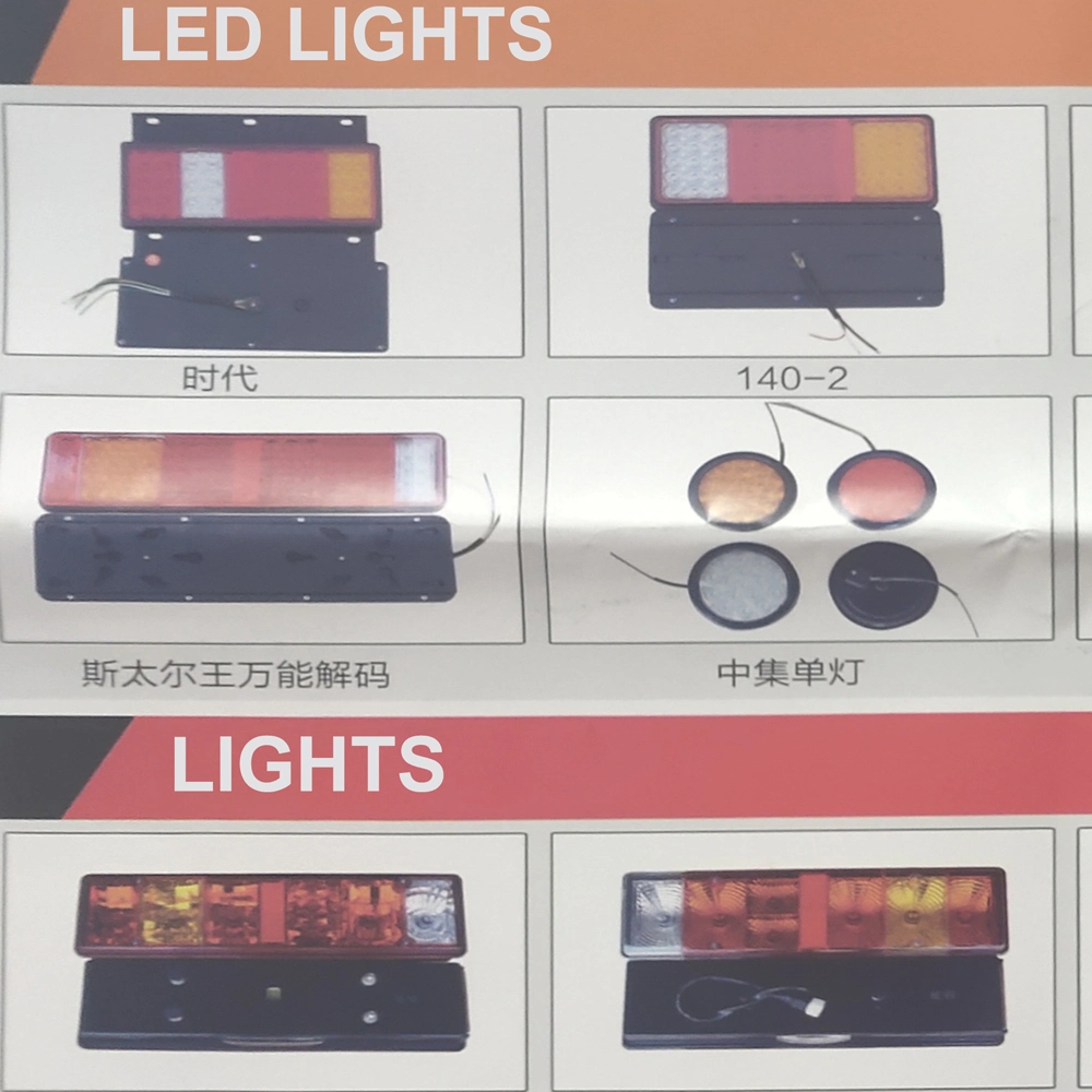 Auto Body Accessories HOWO/Dayun/ Hyundai/ Haohan/Auman/Tianlong LED Fog Lights for Truck Parts