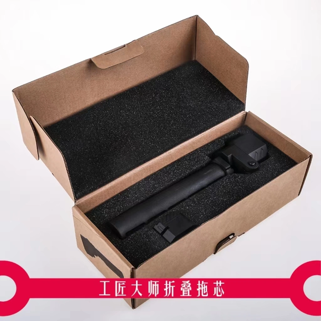 Yuemai Folding Buffer Tube Stock Adaptor (Black) for Nerf Retaliator Worker
