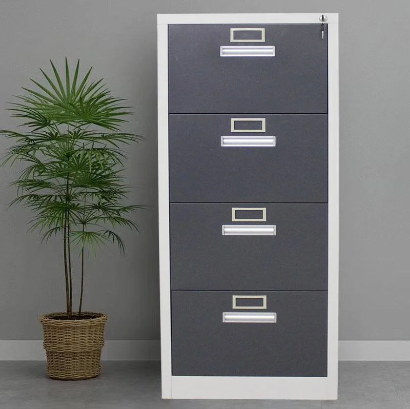 High Quality Steel Filing Cabinets Wide Drawer Hanging Lateral File Cabinet with 4 Drawers