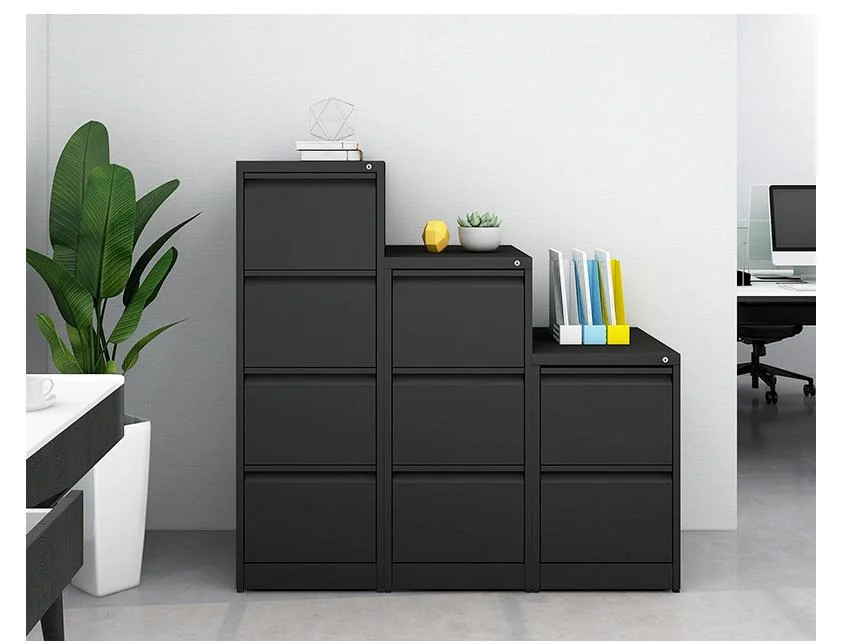 High Quality Steel Filing Cabinets Wide Drawer Hanging Lateral File Cabinet with 4 Drawers
