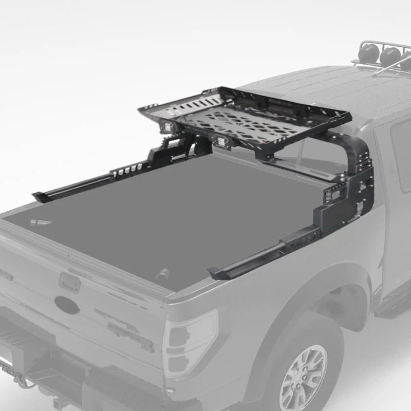 with Roof Rack Sport Roll Bar for Toyota Pickup Hilux Tundra Tacoma Accessories