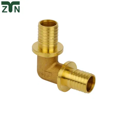 Elbow Aluminium Plastic Pipe Copper Connector Brass Compression Fitting Pex-Al-Pex Pipe