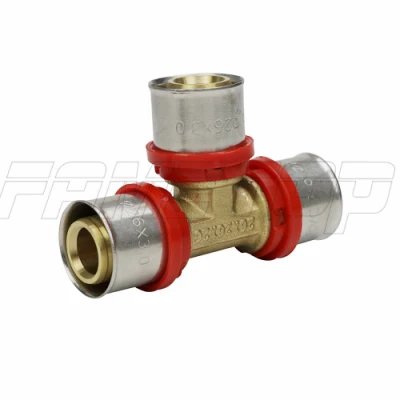 U/Th Type Brass Press Fitting for Pex-Al-Pex Multilayer/Composite Pipe (PAP) with Ce Approved