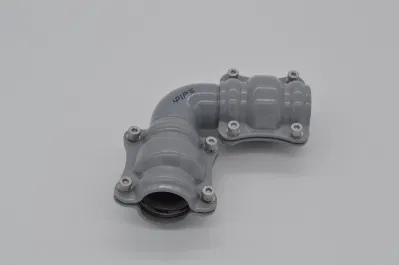 Smooth Inner Surface Efficiency Air Fluid Pipe Transportation 90 Degree Elbow