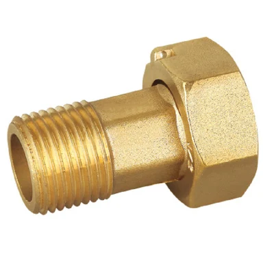 Good Price Female Brass Solder Fitting Angle Union with Metal Sealed