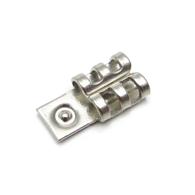  Stainess Steel Open Barrel Ring Naked Cable Lug Wire Crimp Connector Round Circle Stamping Terminal