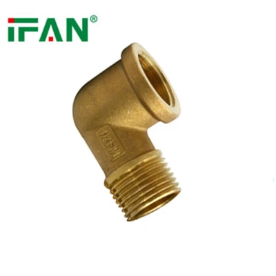 Ifan Factory Price Customized Male Threaded Pex Brass Plumbing Fittings 1/2&quot;-1&quot; Brass Fittings