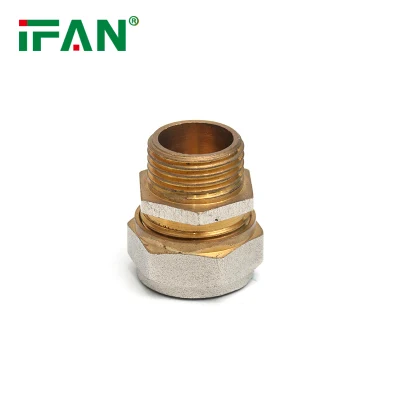 Ifan High Standard Copper Pipe Fitting Pex Compresssion Fittings