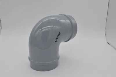 Smooth Inner Surface Efficiency Air Fluid Pipe Transportation 90 Degree Elbow