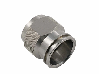 Custom CNC Machining Part Compression Tube Male Adapters Swagelok Type Double Ferrule Fittings Male Connector