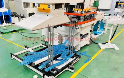 Jl 21-45b Hydraulic Cold Stamping Press (with numerical control) for The Manufacture of Lamellae of Copper Aluminum Heat Exchangers.