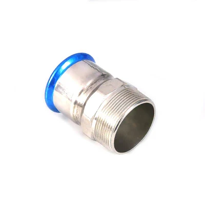 Stainless External Thread Coupling Steel Equal Press Fit Fittings Pipe Carbon Steel