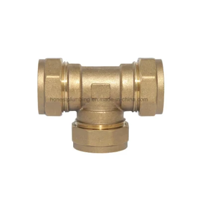Brass Straight Compression Coupling