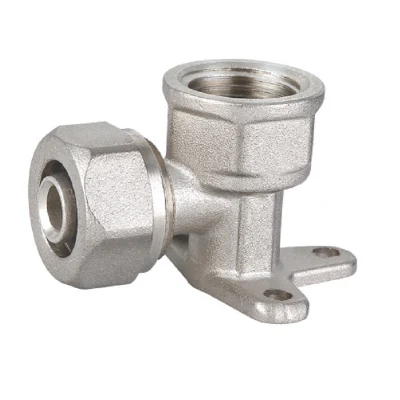 Equal Tee Brass Compression Fitting for Pex Al Pex Fitting Female Thread