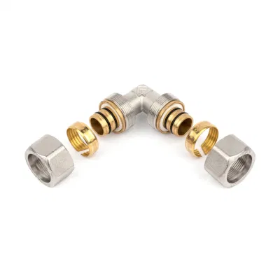 Tee Brass/Pipe/Hose Fittings Copper Connector Compression Brass Fittings