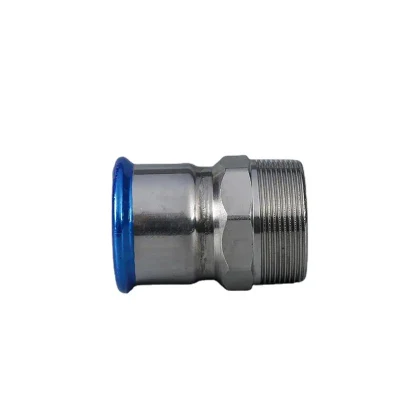 Stainless External Thread Coupling Steel Equal Press Fit Fittings Pipe Carbon Steel