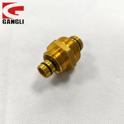 Reduced Straight Brass Compression Fittings for Use with Pex Pipe and PE Al PE Pipe