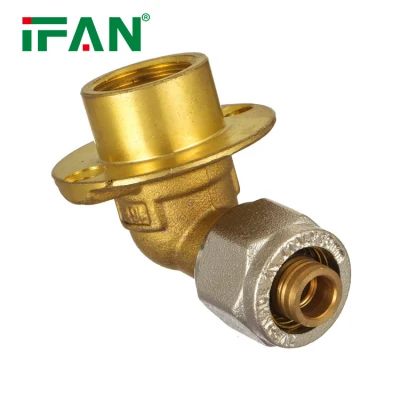 Ifan Good Quality Professional Pex Al Pex Fitting Thread Brass Expansion Fitting