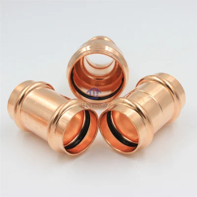 Copper Press V-Profile Coupling Top 1