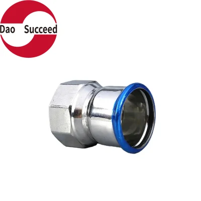 Stainless Steel Equal Internal Thread Coupling Press Fit Pipe Fitting Stainless Steel 304/316