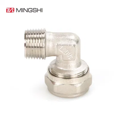 Mingshi OEM Brass Compression Fitting Male/Female Elbow for Water System with Aenor, Skz, Wras, Acs Certificates