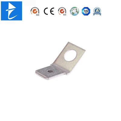 Stainess Steel Open Barrel Ring Naked Cable Lug Wire Crimp Connector Round Circle Stamping Terminal