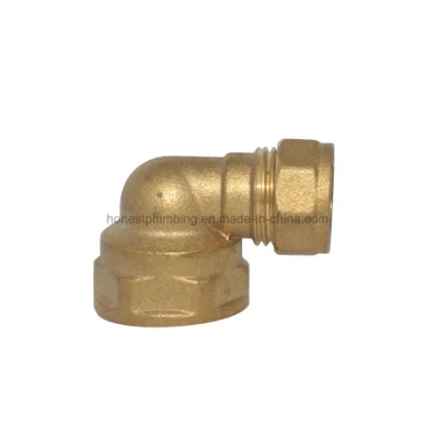 Brass Straight Compression Coupling